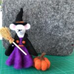 Witch Rat Needle Felting Kit DIY Craft for Beginners