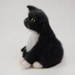 Black Cat Needle Felting Kit for Beginners DIY Craft Kit Include Everything to Make 5inch Height - Image 4