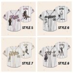 Personalized Style Custom DN Star Wars Characters Collection Simple Baseball, Custom Kid Youth Adult DN Baseball Jersey, DN Trip M VWPZVQ - Image 3