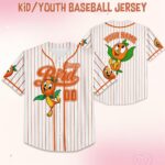 Personalized Gift Custom DN Orange Bird Baseball Jersey, Funny Summer Bird Epcot Park, WDW Family Trip, Hello Sunshine Shirt, Base 5D6VD2 - Image 4