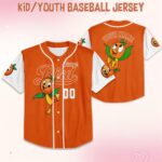 Personalized Gift Custom DN Orange Bird Baseball Jersey, Funny Summer Bird Epcot Park, WDW Family Trip, Hello Sunshine Shirt, Base 6E7CI1 - Image 8