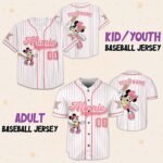 Personalized Gift Custom Name & Number DN Mickey and Friends Special Baseball Collection, Choose Style Jersey, DN Land Birthday Gi CGZPO2 - Image 7