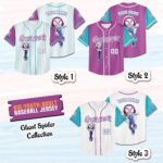 Custom Name Custom Spidey And His Amazing Friends Gwen Stacy Baseball Jersey, Custom Spider Verse Baseball Jersey Team, Gwen Stacy K6U8X4 - Image 2