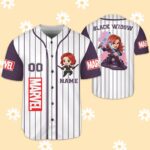 Customized Custom Superhero Baseball Jersey, Avengers Family Matching Style #152 6JVDH9 - Image 5