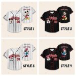Custom Design Personalize DN Mickey and friends Baseball Jerseys, DN Land Kid Youth Adult Baseball Jersey, Mickey And Friends Jers 5RCXIZ - Image 2