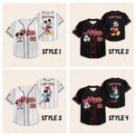 Custom Design Personalize DN Mickey and friends Baseball Jerseys, DN Land Kid Youth Adult Baseball Jersey, Mickey And Friends Jers RTDQ46 - Image 2