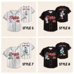 Custom Design Personalize DN Mickey and friends Baseball Jerseys, DN Land Kid Youth Adult Baseball Jersey, Mickey And Friends Jers G1JM95 - Image 3