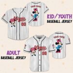Custom Design Personalize DN Mickey and friends Baseball Jerseys, DN Land Kid Youth Adult Baseball Jersey, Mickey And Friends Jers RTDQ46 - Image 7