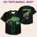 Personalized Style Custom Marvel Hulk Collection Baseball Jersey, Hulk Superhero Kids Jersey, Personalized Hulk Baseball Jersey, S ABXAV7 - Image 3
