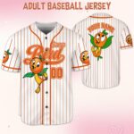 Personalized Gift Custom DN Orange Bird Baseball Jersey, Funny Summer Bird Epcot Park, WDW Family Trip, Hello Sunshine Shirt, Base RKOWHK - Image 3