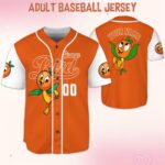Personalized Gift Custom DN Orange Bird Baseball Jersey, Funny Summer Bird Epcot Park, WDW Family Trip, Hello Sunshine Shirt, Base RW57R9 - Image 7