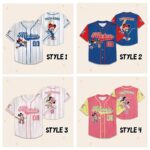 Personalized Gift Custom Name & Number DN Mickey and Friends Special Baseball Collection, Choose Style Jersey, DN Land Birthday Gi CGZPO2 - Image 2
