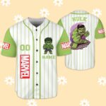 Customized Custom Superhero Baseball Jersey, Avengers Family Matching Theme #188 U4NSJ0 - Image 4