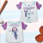 Custom Name Custom Spidey And His Amazing Friends Gwen Stacy Baseball Jersey, Custom Spider Verse Baseball Jersey Team, Gwen Stacy 0GGIE4 - Image 6