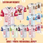 Customized Custom Superhero Baseball Jersey, Avengers Family Matching Style #152 6JVDH9