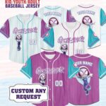 Custom Name Custom Spidey And His Amazing Friends Gwen Stacy Baseball Jersey, Custom Spider Verse Baseball Jersey Team, Gwen Stacy IBQDBZ