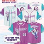 Custom Name Custom Spidey And His Amazing Friends Gwen Stacy Baseball Jersey, Custom Spider Verse Baseball Jersey Team, Gwen Stacy 0GGIE4