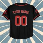 Custom Name Custom Deadpool Collection Baseball Jersey, Deadpool Superhero Matching Jersey, Kids Youth Adult Baseball Jersey, Birt GVZWLZ - Image 8