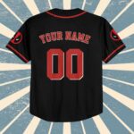 Custom Name Custom Deadpool Collection Baseball Jersey, Deadpool Superhero Matching Jersey, Kids Youth Adult Baseball Jersey, Birt PFOGRI - Image 8