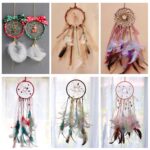 Little Dreamcatcher Kits Craft for Beginners, Wall Hanging Decorations Ornament Dream Catcher Craft Materials for Bedroom