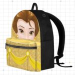 Personalized Gift DN Princess Summer Backpack, Princess Kids School Bag, Back To School Backpack, Cute Kids Backpack, Birthday Gif NFX3CR - Image 6