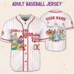 Customized Personalized DN Princesses Birthday Baseball Jersey, Custom DN Princesses Squad Birthday Present Gift, DN Land Family T WKX0NQ - Image 6