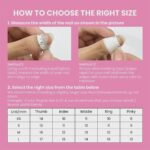 Press On Nails Almond, Acrylic Fake Nails Art, Long Short Nails Press On, Glue On False Nails, Gifts for Her BFF Mom - Image 8