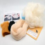 2 Labradors Needle Felting Kit for Beginners DIY Craft Kit Include Everything to Make 4x4x2inch - Image 5