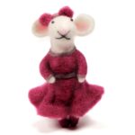 Mice Needle Felting Kit for Beginners, DIY Craft (4.7 inch) - Image 4