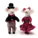 Mice Needle Felting Kit for Beginners, DIY Craft (4.7 inch) - Image 3
