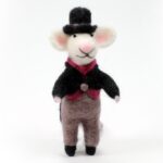 Mice Needle Felting Kit for Beginners, DIY Craft (4.7 inch) - Image 5