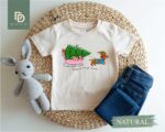 Dachshund Through The Snow Sweatshirt, Christmas Hot Dog Tee, Xmas Dachshund Shirt, Reindeer Dachshund Tee, Christmas Tree Shirt, Wiener Dog - Image 9