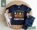 All Booked For Christmas Sweatshirt, Funny Bookish Christmas Santa Sweater, Book Lovers Christmas Shirt, Bookworm Gift, Christmas Book Shirt - Image 10