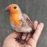 Robin Needle Felting Kit: DIY Bird Craft, Beginner Friendly - Image 3