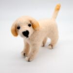2 Labradors Needle Felting Kit for Beginners DIY Craft Kit Include Everything to Make 4x4x2inch - Image 2