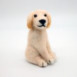 2 Labradors Needle Felting Kit for Beginners DIY Craft Kit Include Everything to Make 4x4x2inch - Image 3