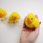 3 Mini Chick Felting Kits for Beginners DIY Craft Kit Include Everything to Make
