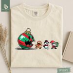 Funny Christmas Comfort Colors® Shirt, Retro Christmas Graphic Tee, Gingerbread Shirt, Cute Santa Holiday Tee, Xmas Gift Shirt for Women Men
