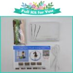 Fairy Needle Felting Kit, 6 inch Mobile Decor, DIY Craft - Image 5