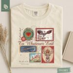 Comfort Colors® Throne of Glass Shirt, TOG Book Stamps Shirt, Terrasen The Thirteen T-Shirt, Fantastic Reader Tee, Fantasy Book Lover Gift - Image 2
