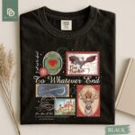 Comfort Colors® Throne of Glass Shirt, TOG Book Stamps Shirt, Terrasen The Thirteen T-Shirt, Fantastic Reader Tee, Fantasy Book Lover Gift - Image 4