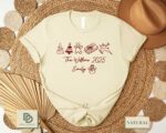 Family Christmas Sweatshirt, Custom Christmas Family Name 2025 Tee, Personalized Holiday Shirt Xmas Gift, Funny Family Xmas Pjs, Custom Gift - Image 4