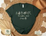 Family Christmas Sweatshirt, Custom Christmas Family Name 2025 Tee, Personalized Holiday Shirt Xmas Gift, Funny Family Xmas Pjs, Custom Gift - Image 7