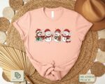 Christmas Nurse Shirt Sweatshirt, Cute Holiday Nurse Tee, ICU RN Gift for Nurse, Snowman Nurse Shirt, Winter Medical Crew Hospital Party Tee - Image 4