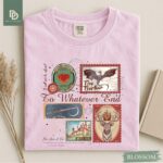 Comfort Colors® Throne of Glass Shirt, TOG Book Stamps Shirt, Terrasen The Thirteen T-Shirt, Fantastic Reader Tee, Fantasy Book Lover Gift - Image 5