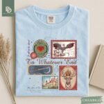 Comfort Colors® Throne of Glass Shirt, TOG Book Stamps Shirt, Terrasen The Thirteen T-Shirt, Fantastic Reader Tee, Fantasy Book Lover Gift - Image 6