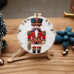 Santa Claus Embroidery Starter Kit, 8-inch Hoop, English Manual - Image 4