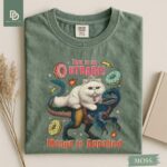 Comfort Colors® Dungeon Crawler T-Shirt, Carl Book Characters Graphic Tee, Princess Donut Shirt, Mongo is Appalled, This is an Outrageous - Image 5