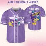 Custom Name Custom Mickey And Friends 5K 10K Baseball Jersey, runDisney Marathon 2026 Jersey, Dopey 486 Miles Running Jersey, DN W JRQNT2 - Image 3