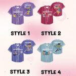 Custom Name Custom Mickey And Friends 5K 10K Baseball Jersey, runDisney Marathon 2026 Jersey, Dopey 486 Miles Running Jersey, DN W JRQNT2 - Image 2